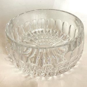 Crystal bowl candy dish